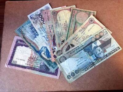 【Blue Auction】世界纸币精拍第769期——18级TOP拍卖/信誉/品质/专业/高效💫 - 【一组8张 含333豹子号】葡萄牙不同版本20-5000埃斯库多 品相如图