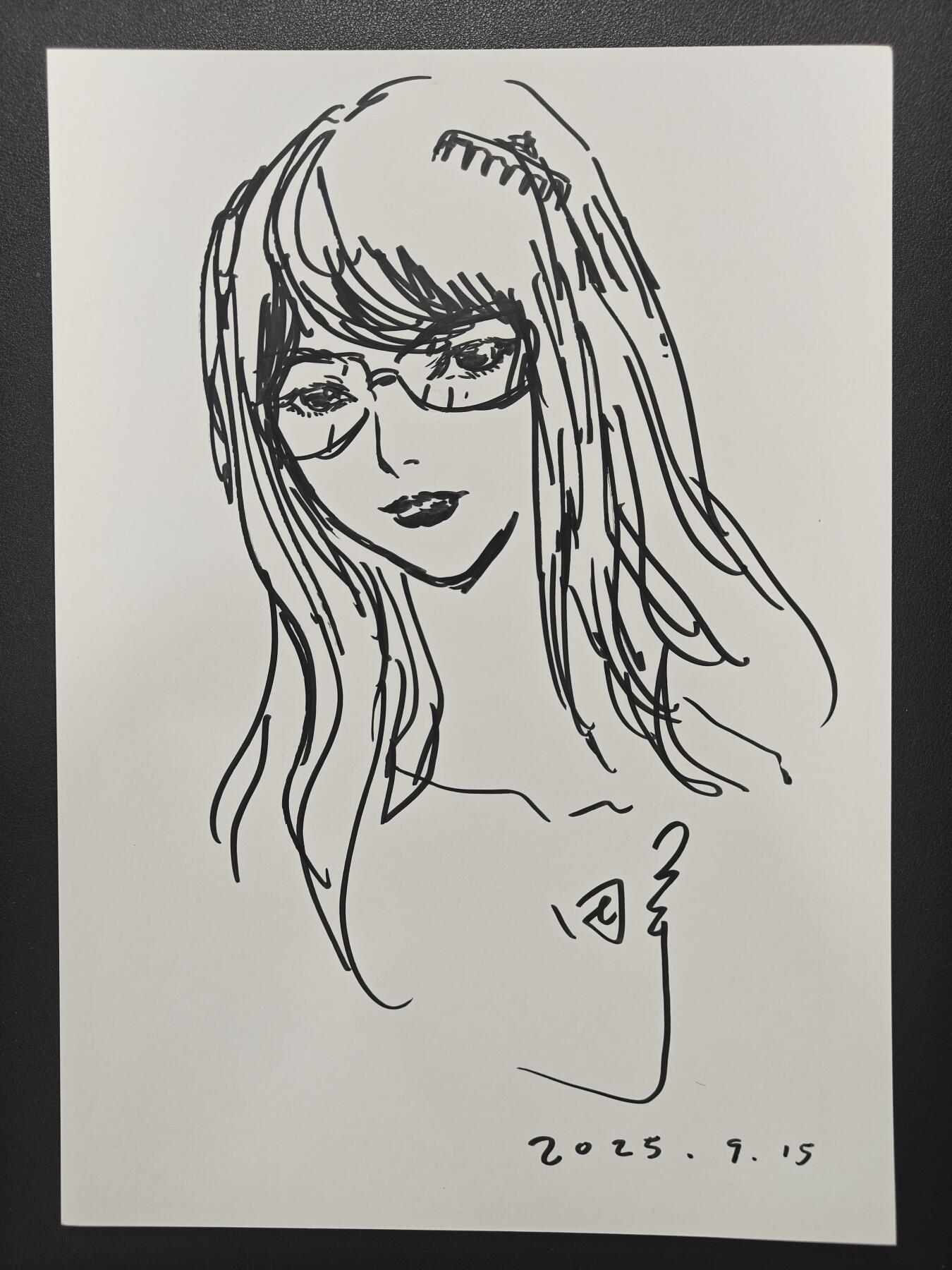 天玑星卡拍第155期《12.29年终场周一截拍》持续收拍收评中 满赠卡需备注 【签绘复制画】田宇 十二生肖 机甲美人 猪 A4复制画