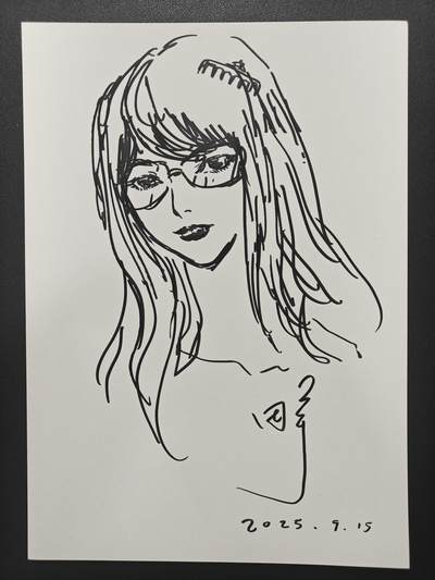 天玑星卡拍第155期《12.29年终场周一截拍》持续收拍收评中 满赠卡需备注 - 【签绘复制画】田宇 十二生肖 机甲美人 猪 A4复制画