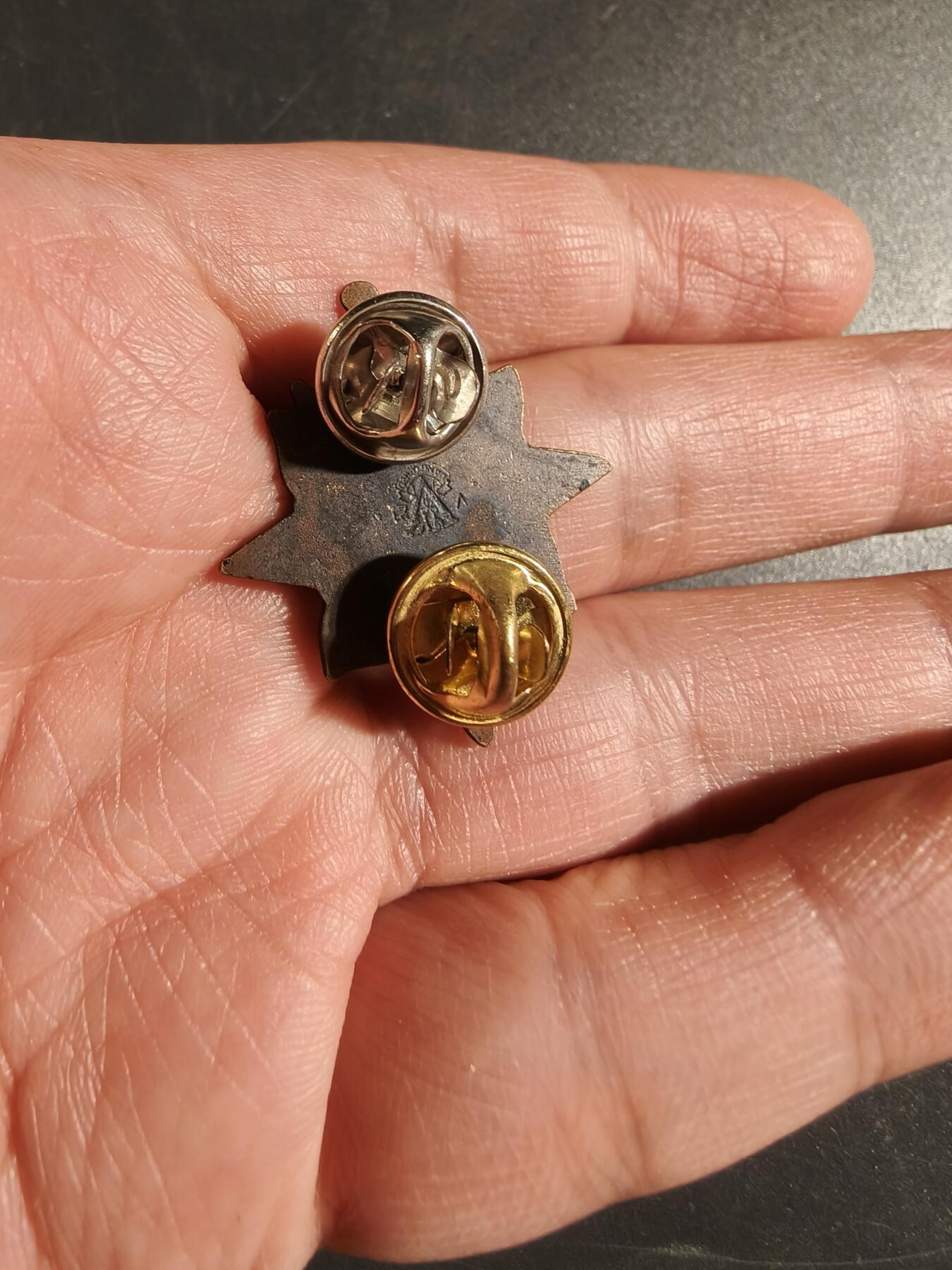 老王徽章第172期 美国陆军军事情报部门军官领章     带厂标