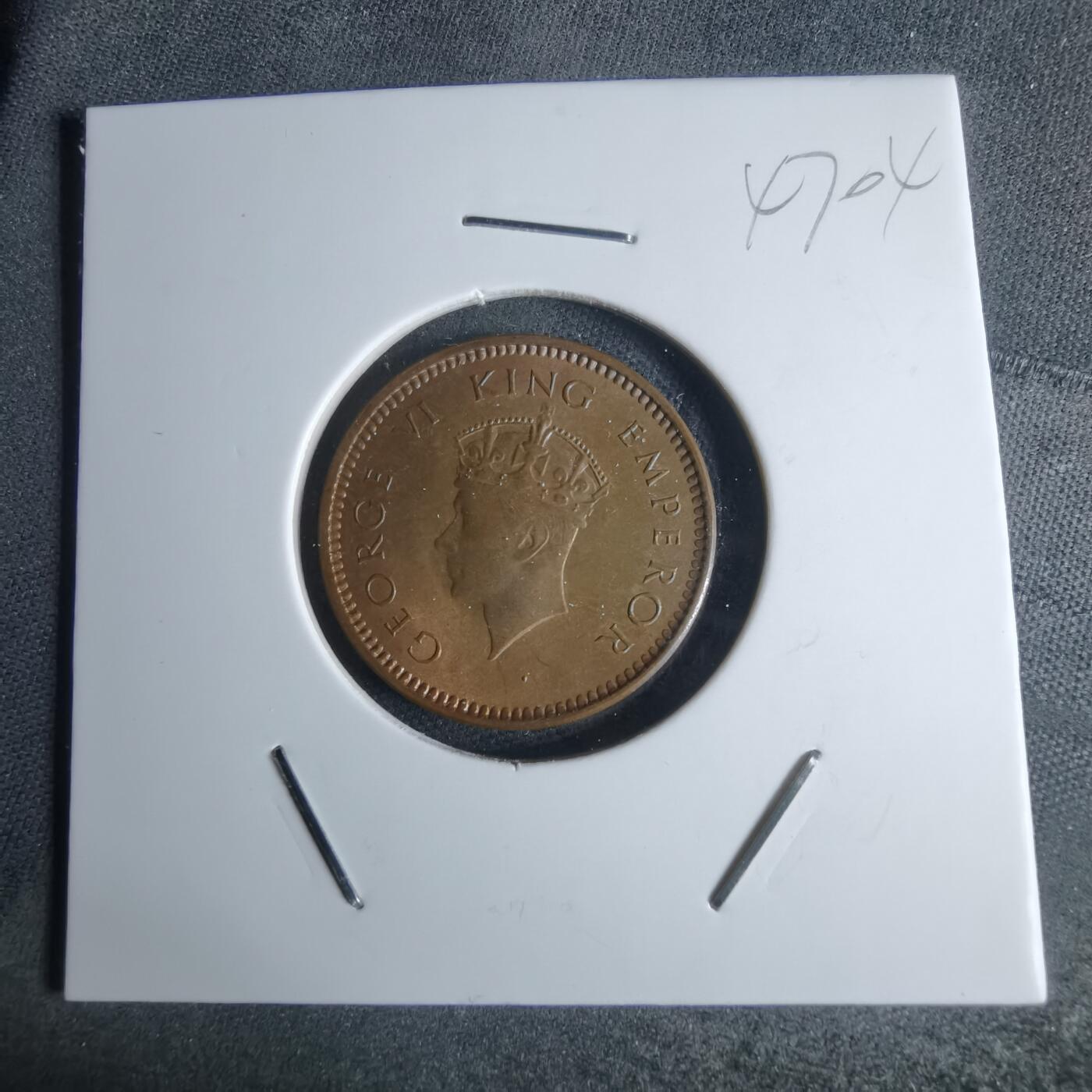 沼泽如烟--第947场 英属印度1940年二分之一派斯