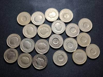 KK钱币收藏小铺 《套币 好品/批量散币专场》  2月预留时间 周末发货 -  挪威10克朗21枚一组