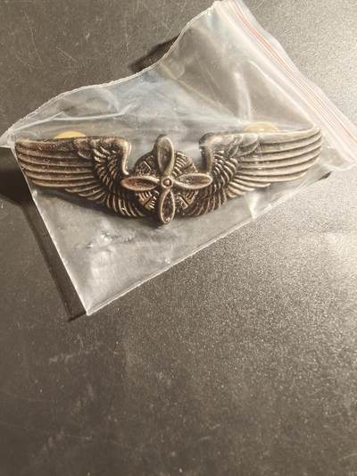 老王徽章第172期 - 美国空军飞行工程师技能章     3英寸    