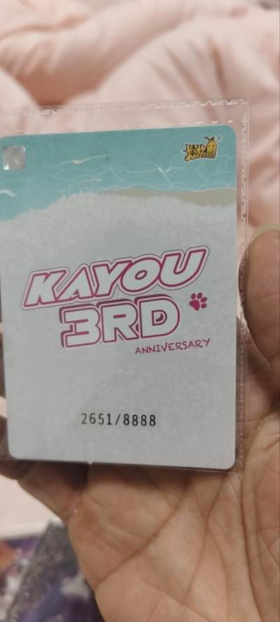 秋原瞳的小店第三十一期（持续收拍，时光冉冉，卡圈陪伴） 卡游抽卡机3周年限编2651/8888