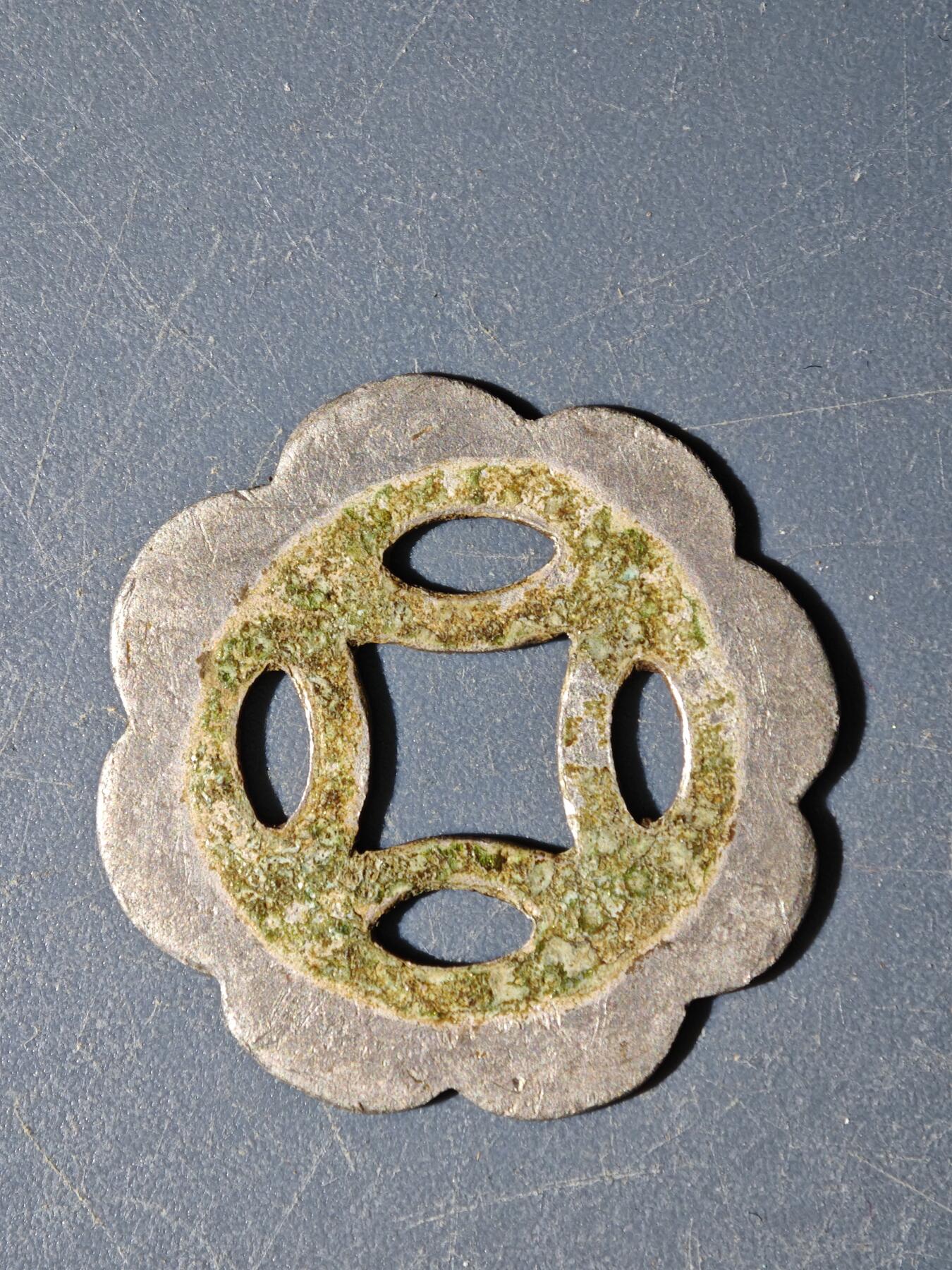 100期回流戒指饰品杂件纪念章丝路钱币专场 银花钱