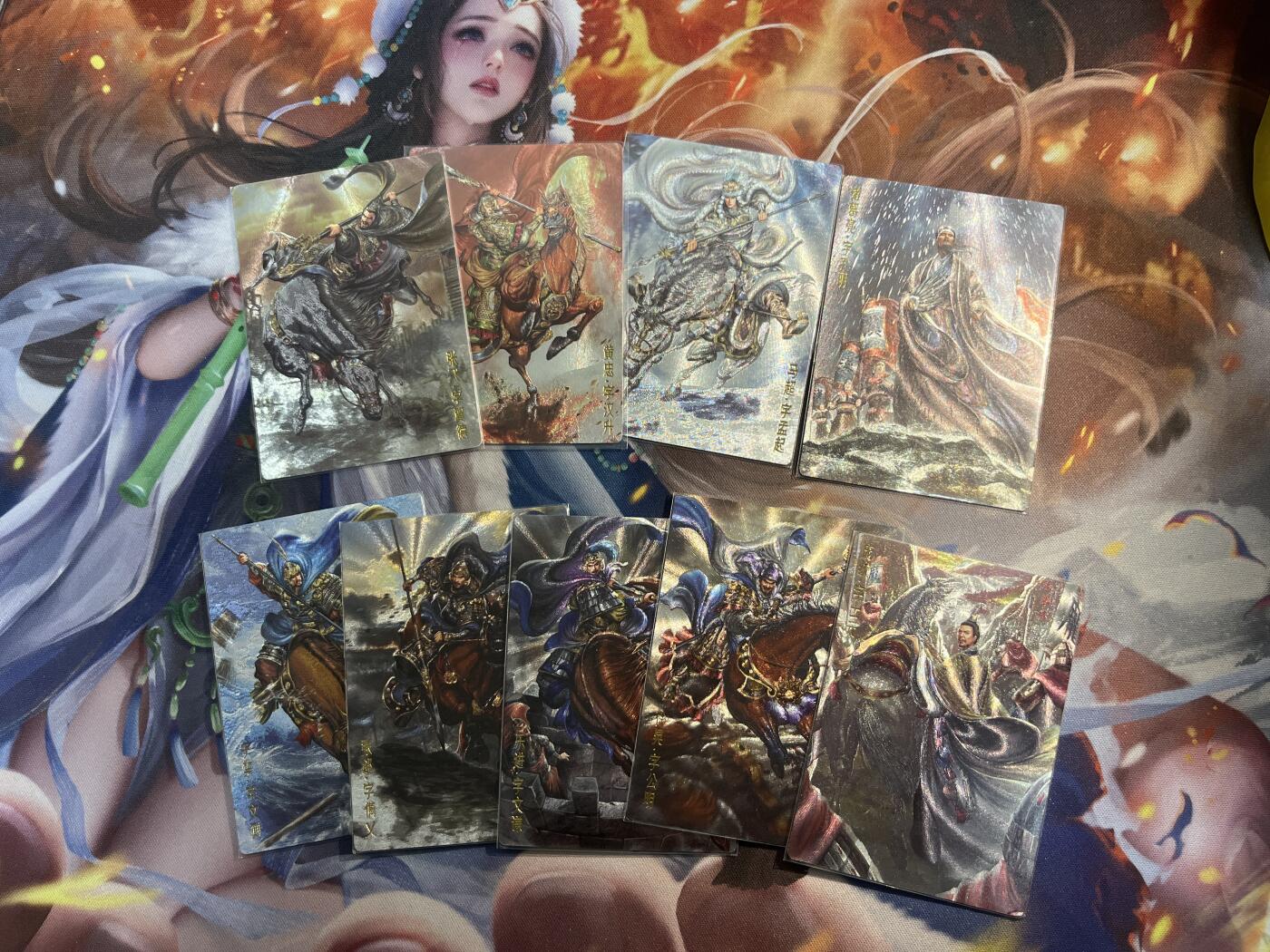 欢迎送拍、零成本上架，释放现金流，合理分配上拍卡品 【裸卡折光】大西几 三国9张 卡德曼&三国