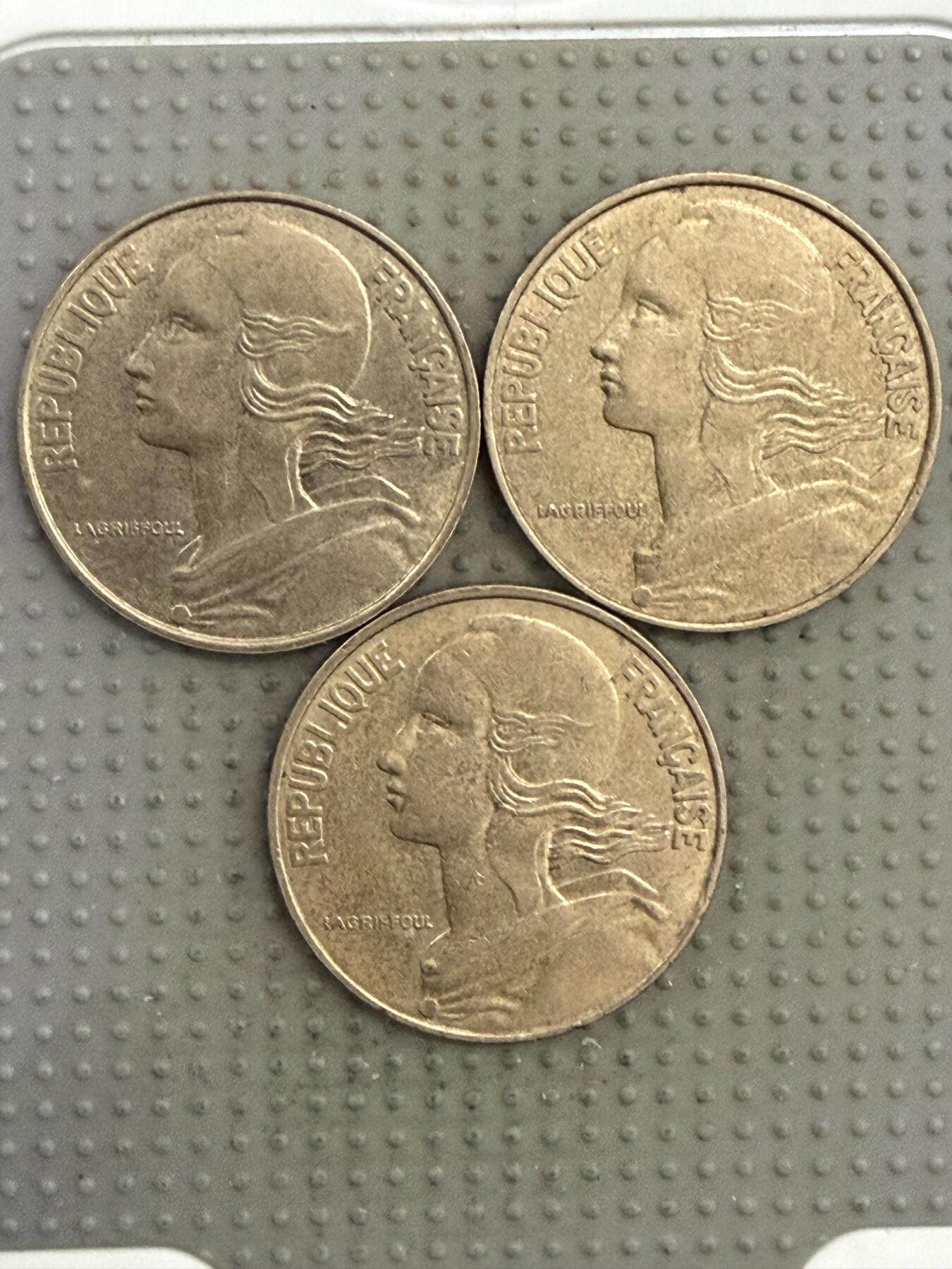 2025年第148场各国散币拍卖（总第148场） 法国20生丁3枚