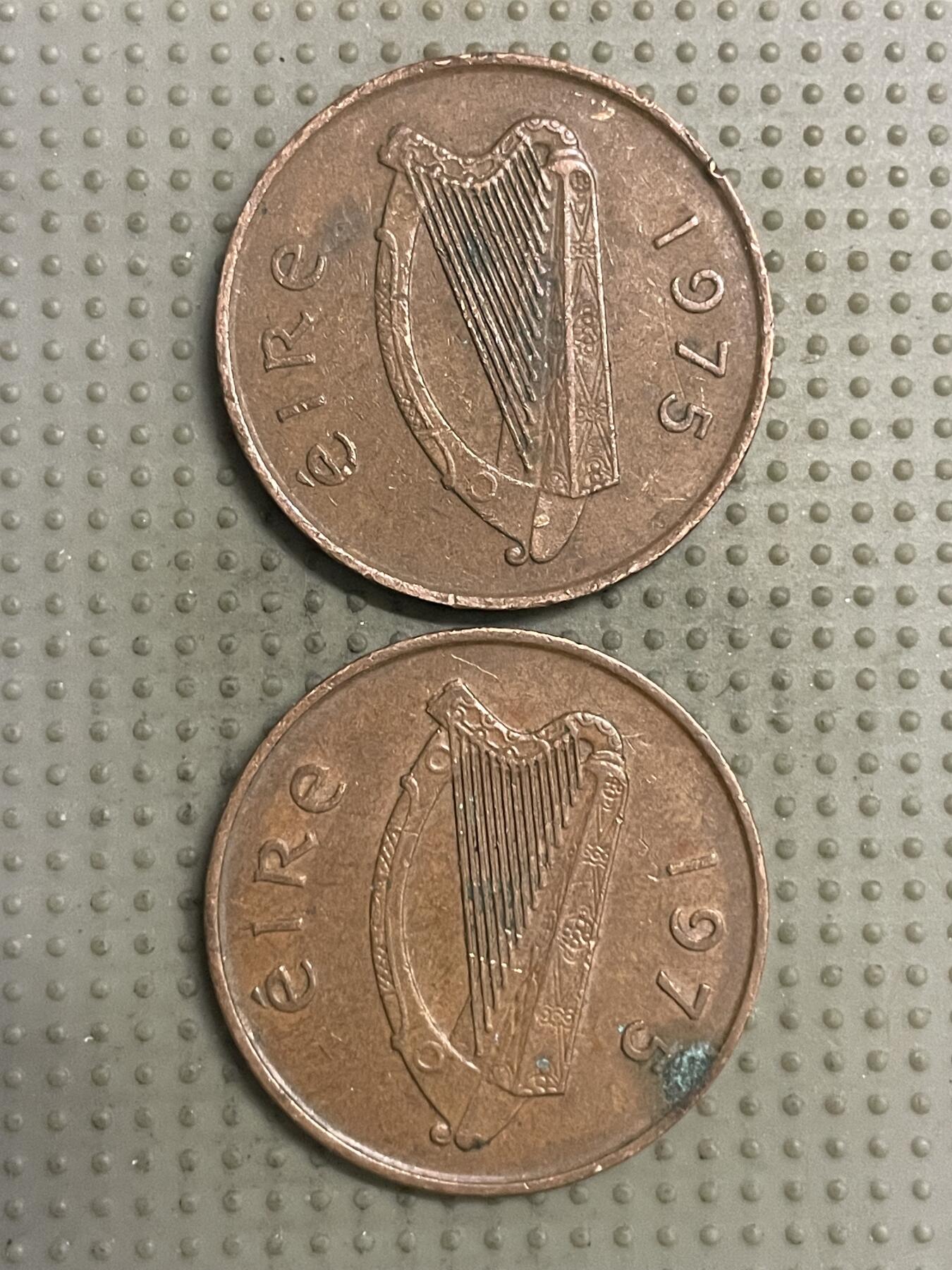 2025年第148场各国散币拍卖（总第148场） 爱尔兰1975年2便士2枚