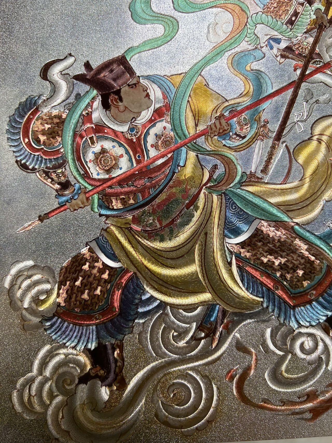 喜灰玩卡第二期免佣金（有需要代拍的卡友可联系免佣金） 百里西游A4大卡大圣战小圣双工艺限编卡205/300编（一面半粗一面普卡）