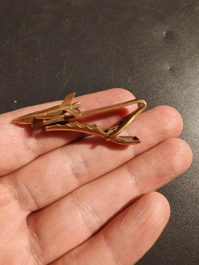 老王徽章第172期 - 美国空军F-15战斗机领带夹