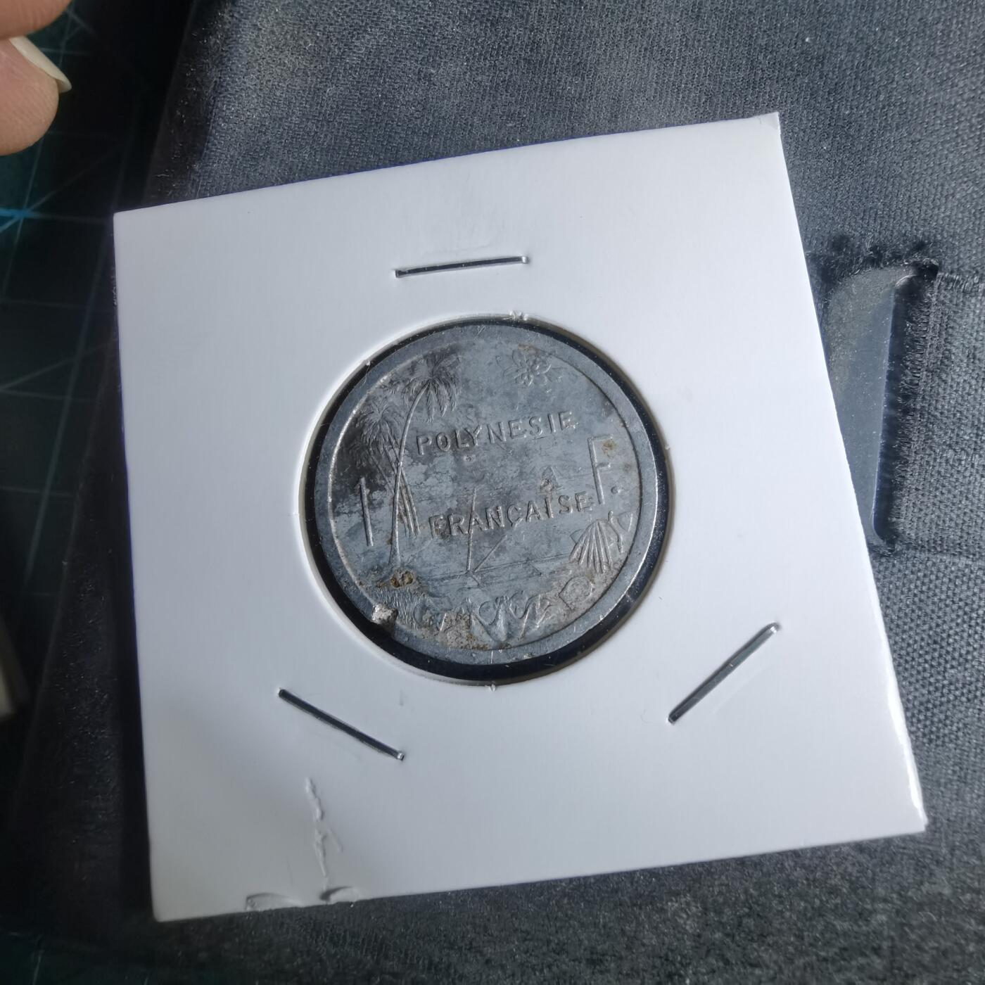 沼泽如烟--第947场 法属波利尼西亚1991年1法郎