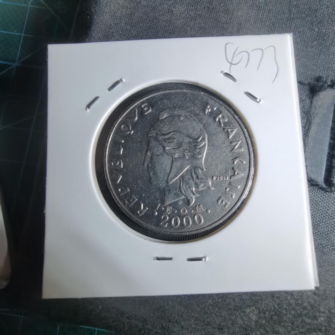 沼泽如烟--第947场 法属波利尼西亚2000年20法郎