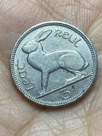 2025年第一百四十三场(总第一百六十九场）外国好品散币场(免佣金) - 爱尔兰🇮🇪1965年3便士(共和国时期第一套第二版)