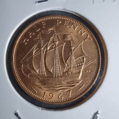 沼泽如烟--第947场 - 英国1967年半便士