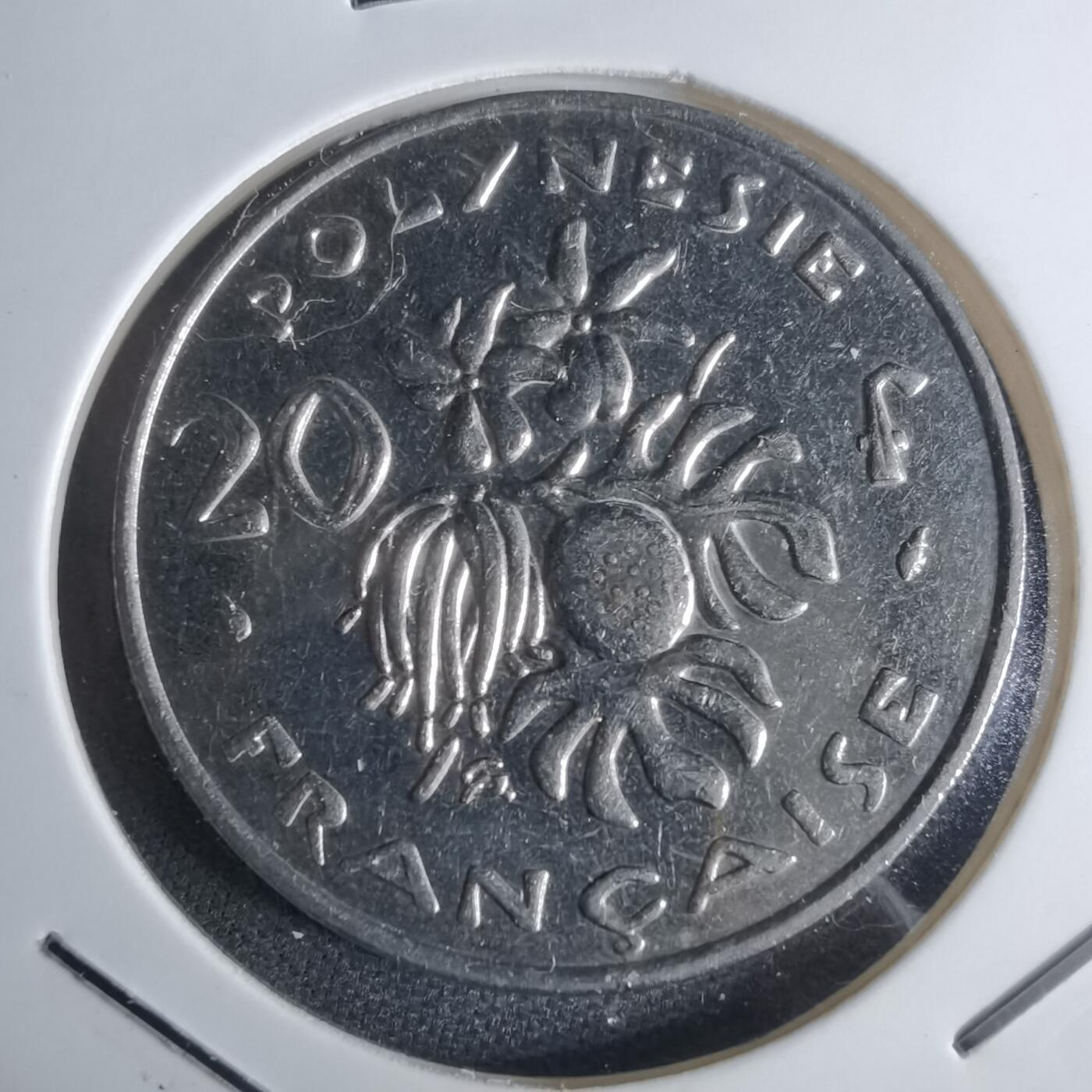 沼泽如烟--第947场 法属波利尼西亚1991年20法郎