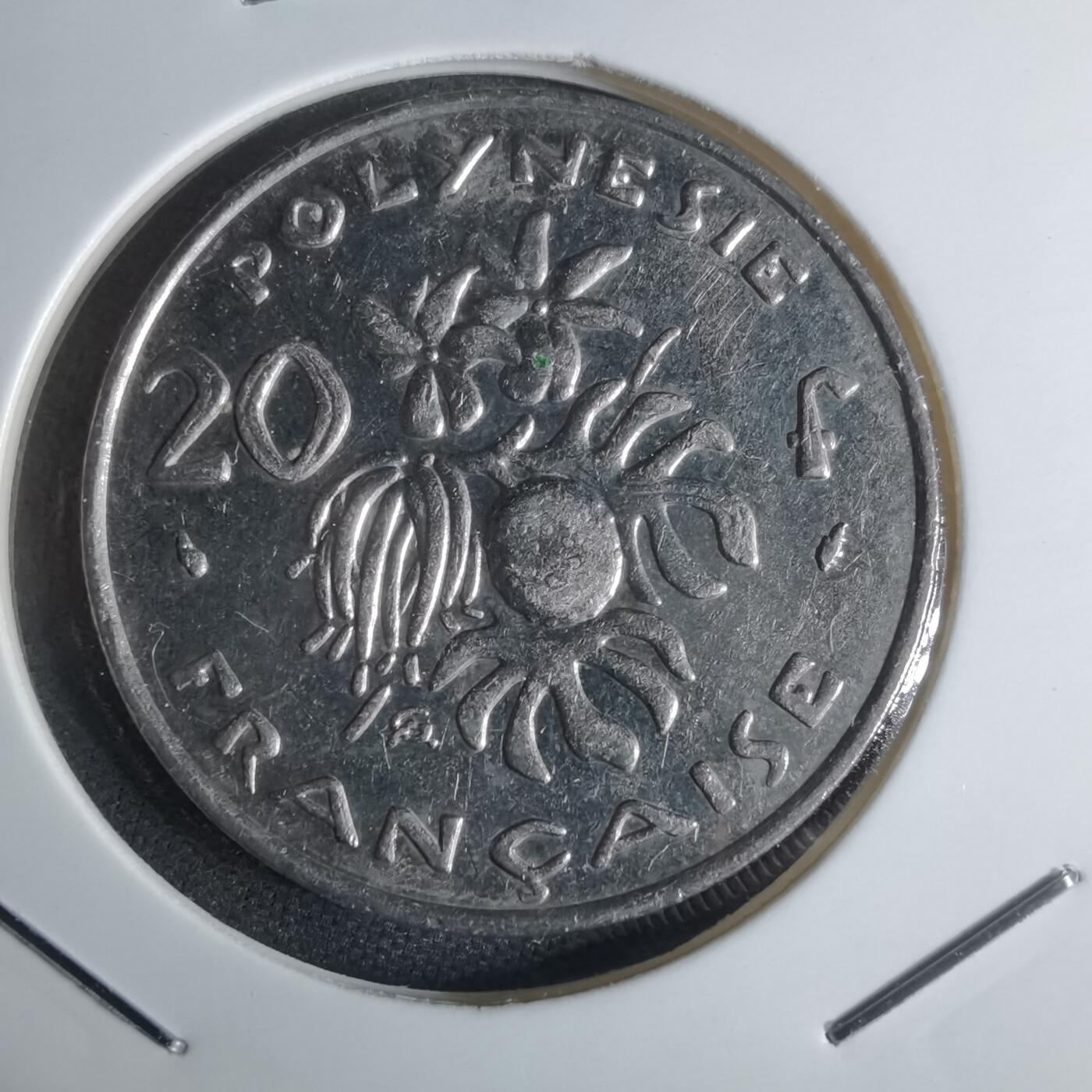 沼泽如烟--第947场 法属波利尼西亚1986年20法郎