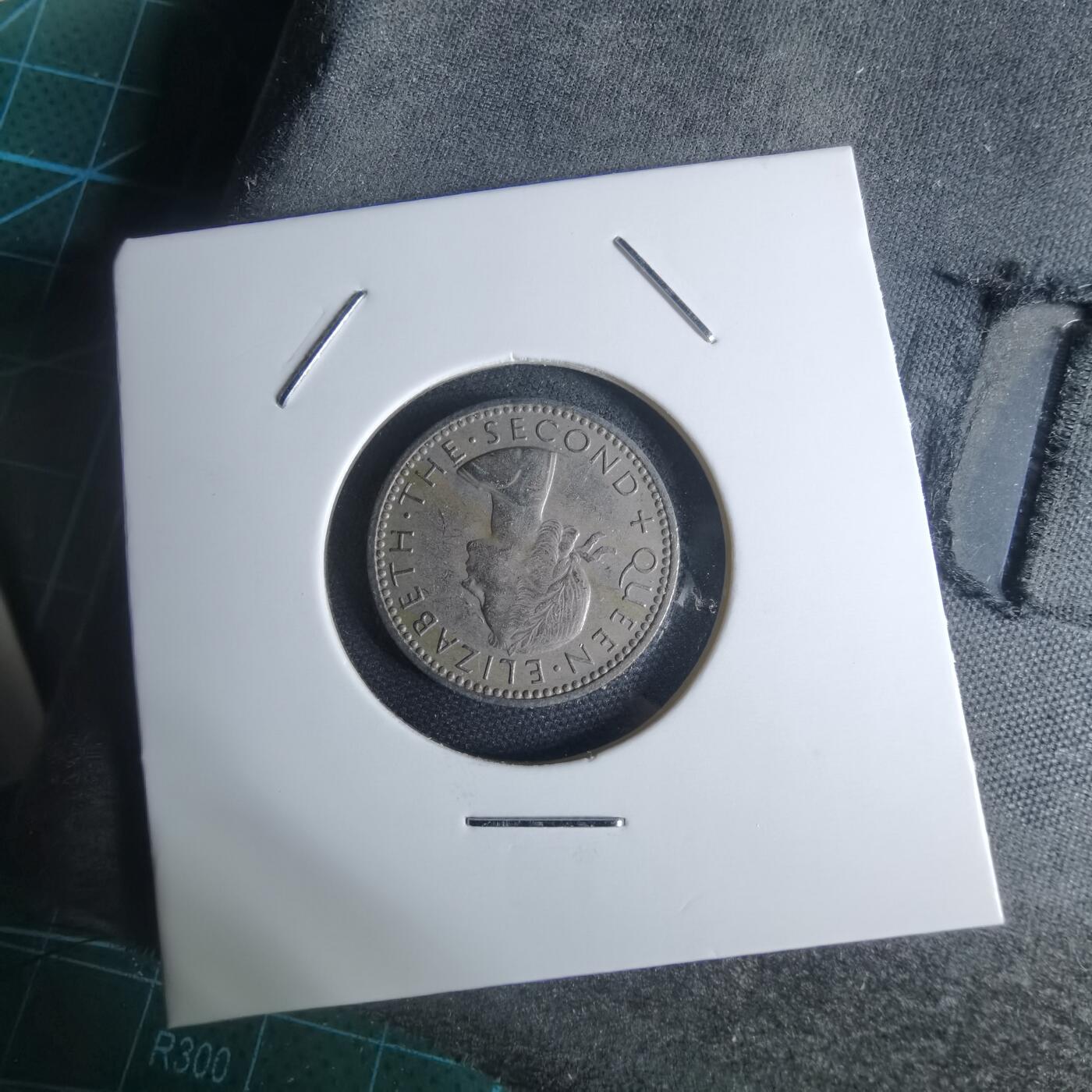 沼泽如烟--第947场 新西兰1962年6便士