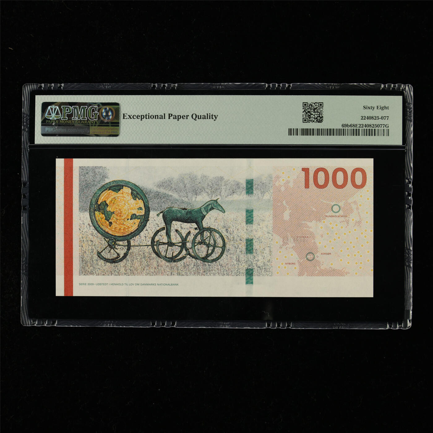 【亘邦集藏】第218期拍卖 2012年 丹麦1000克朗 PMG 68EPQ A5122A 837452A