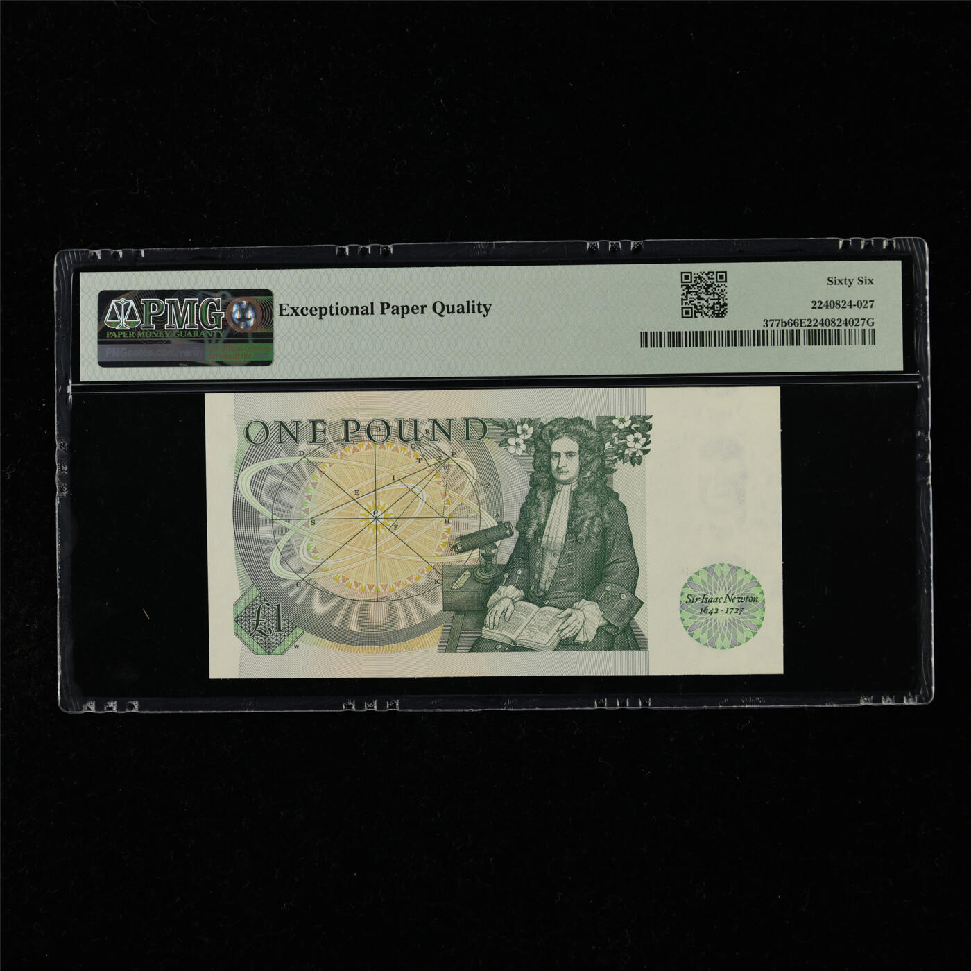 【亘邦集藏】第218期拍卖 1981-84年 英国1英镑 PMG 66EPQ DX41 209558
