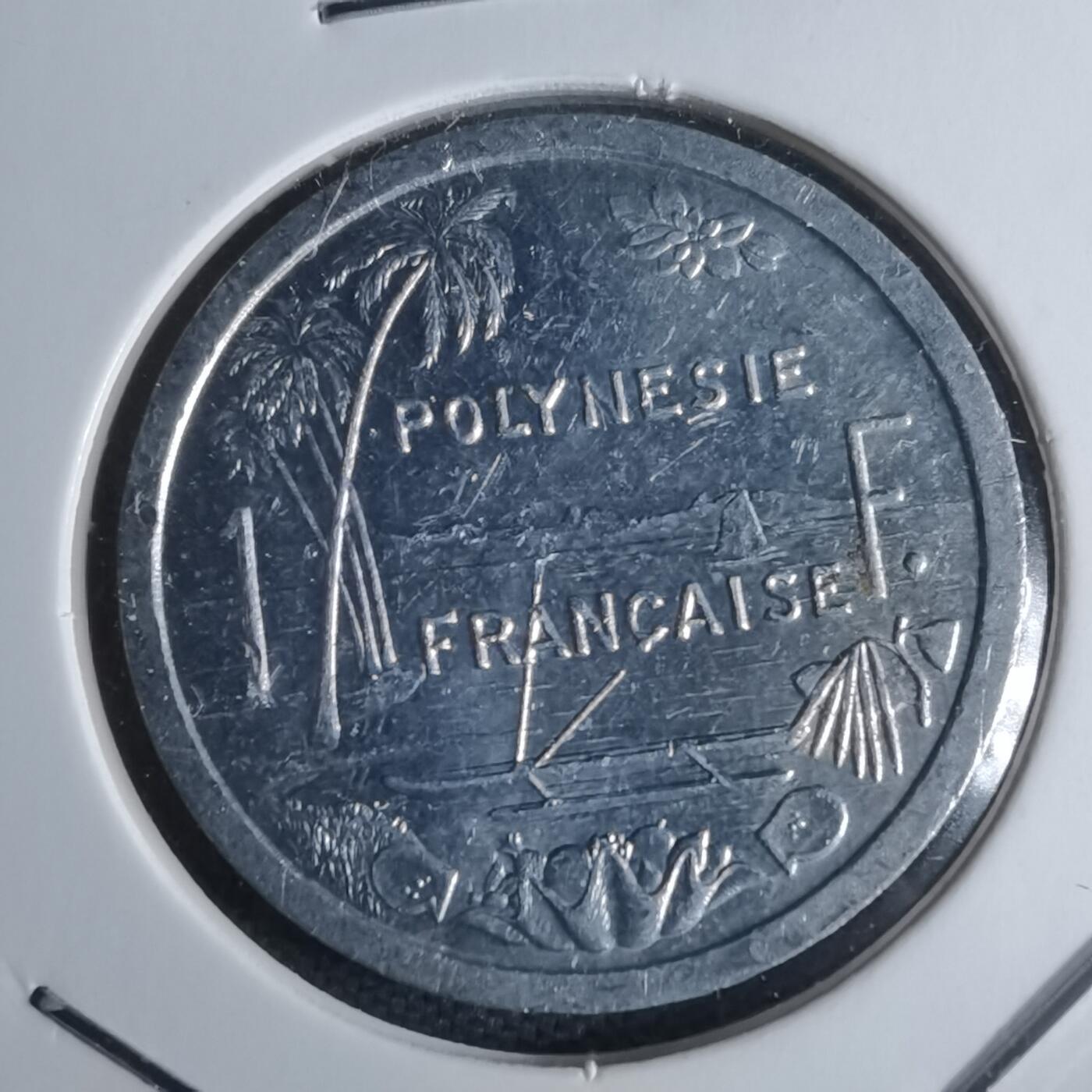 沼泽如烟--第947场 法属波利尼西亚2009年1法郎