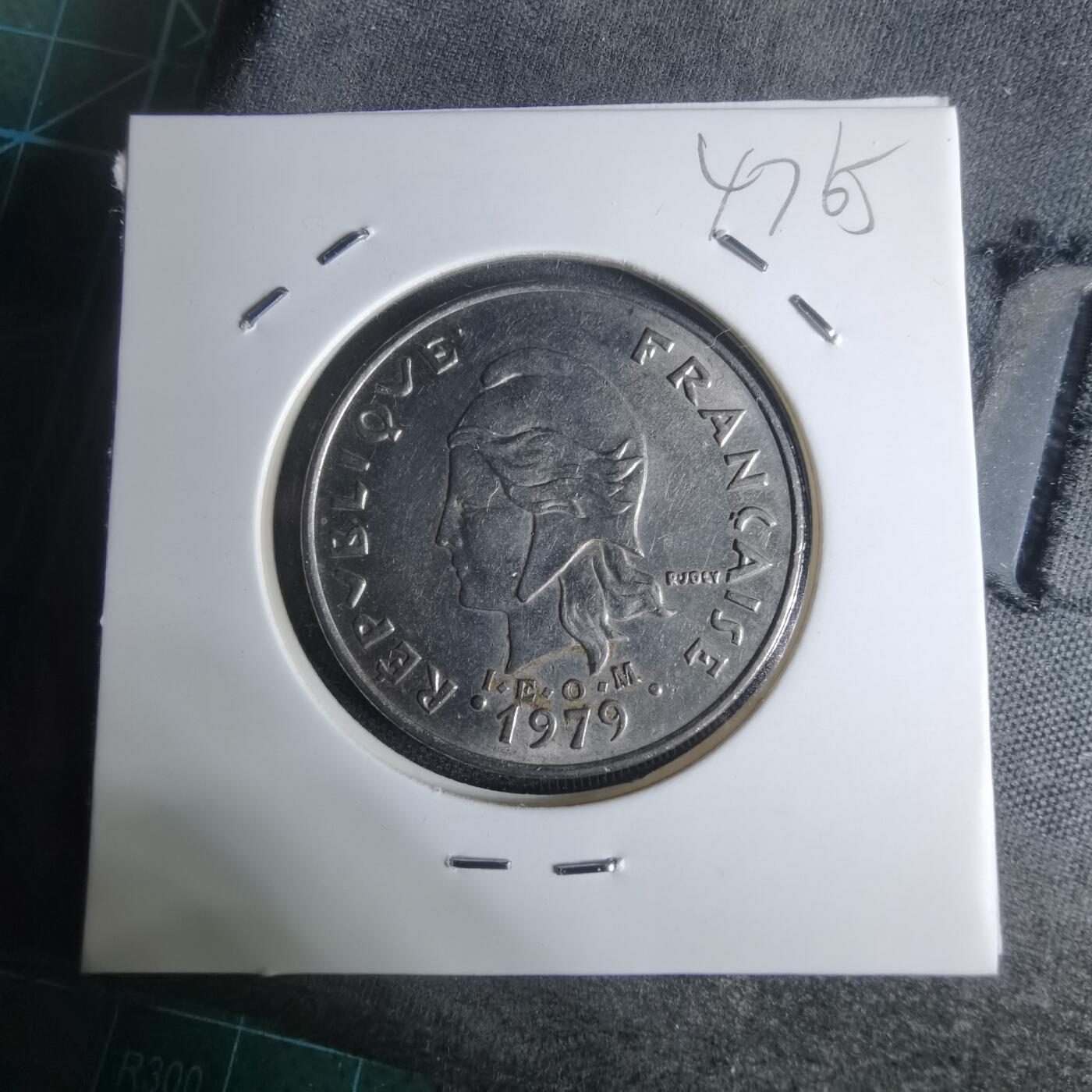 沼泽如烟--第947场 法属波利尼西亚1979年20法郎