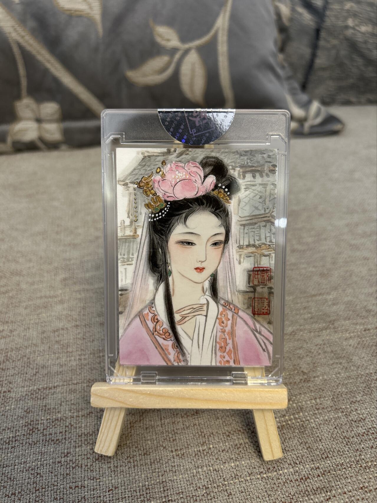 喜灰玩卡第二期免佣金（有需要代拍的卡友可联系免佣金） 启读文化戴年凤老师手绘李师师卡