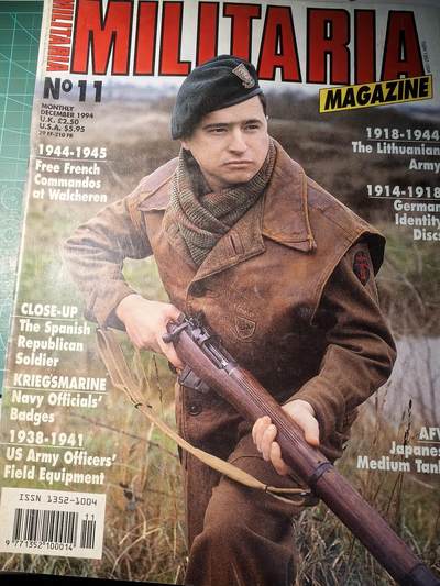 盛世勋华——号角文化勋章邮票专场拍卖第296期 - 法国出版英语版Militaria杂志 1994年12月第11期 50页