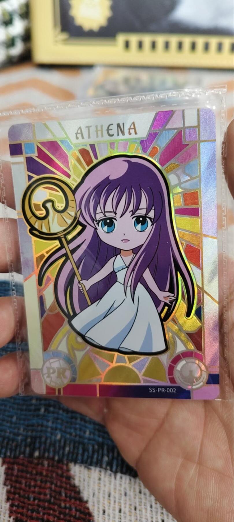 秋原瞳的小店第三十一期（持续收拍，时光冉冉，卡圈陪伴） 卡游圣斗士活动卡雅典娜