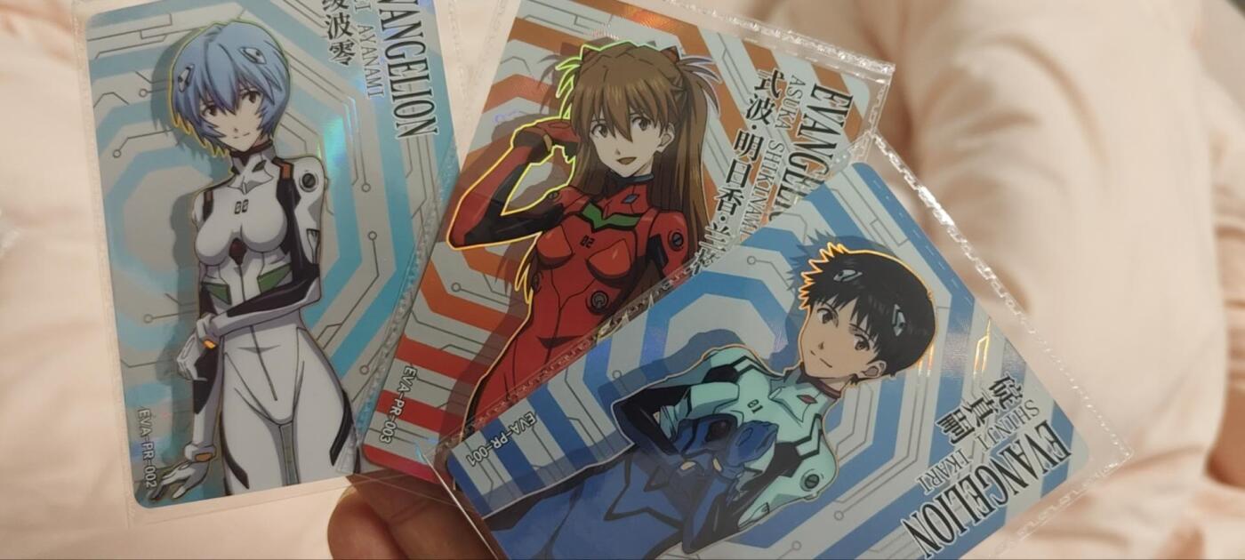 秋原瞳的小店第三十一期（持续收拍，时光冉冉，卡圈陪伴） 卡游活动卡一组3张，日漫的机械顶点目前