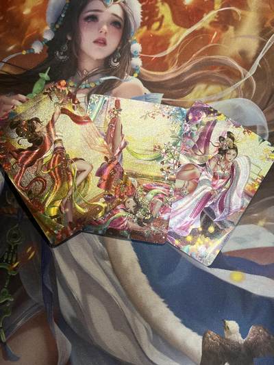 欢迎送拍、零成本上架，释放现金流，合理分配上拍卡品 - 【折光】玲姐 王昭君，貂蝉、泰弱兰 焱卡文化&十二花神