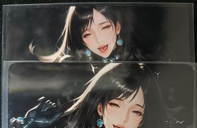 花开卡拍第53期（12月28号周日截拍，品控勿拍!!!拍品不寄存，运费5元，自制卡难免瑕疵，可能存在轻微撞角爆边等出厂瑕疵，品控介意勿拍！） - 艺术甄选对卡下平玲花 2张