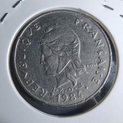 沼泽如烟--第947场 - 法属波利尼西亚1984年20法郎