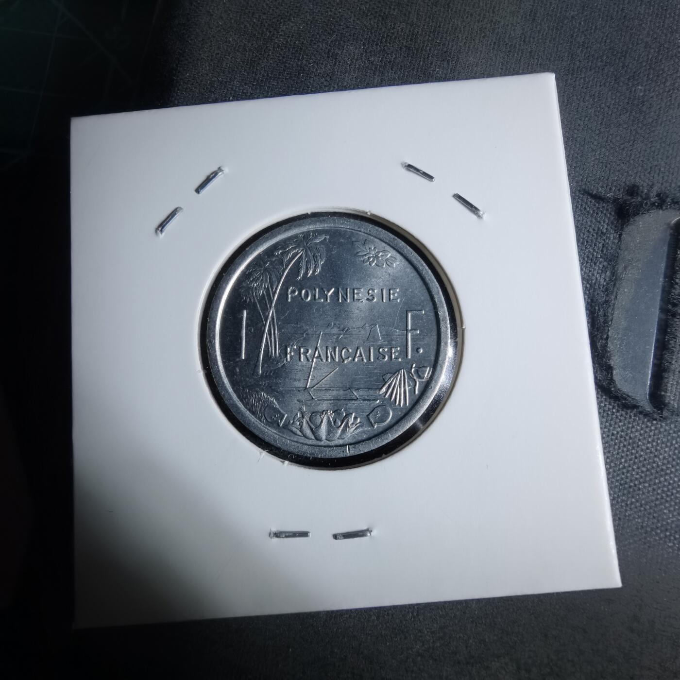 沼泽如烟--第947场 法属波利尼西亚1965年1法郎