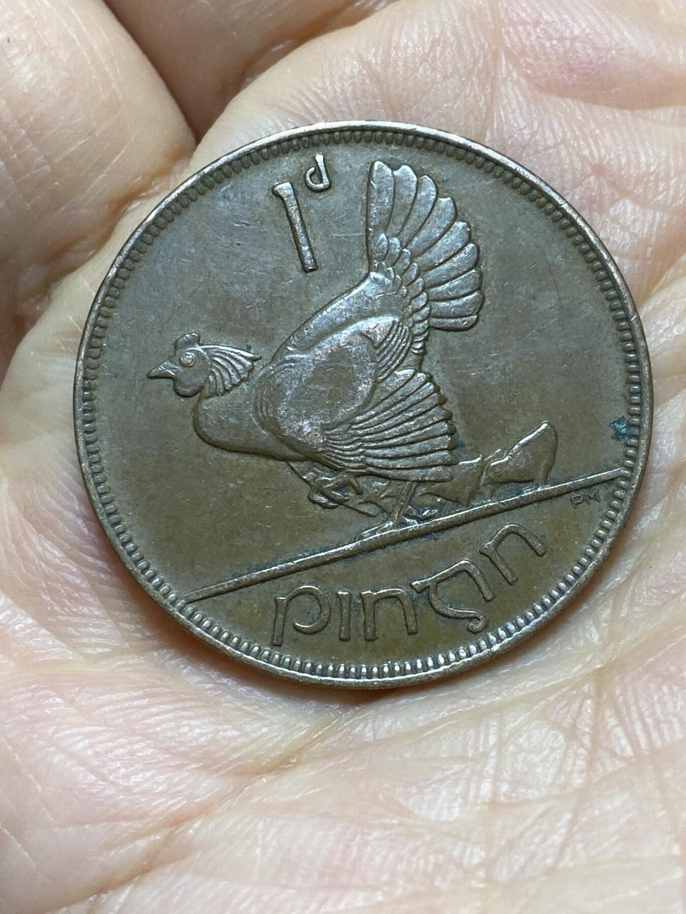 2025年第一百四十三场(总第一百六十九场）外国好品散币场(免佣金) 爱尔兰1928年1便士(英辖自由邦时期，首发年)