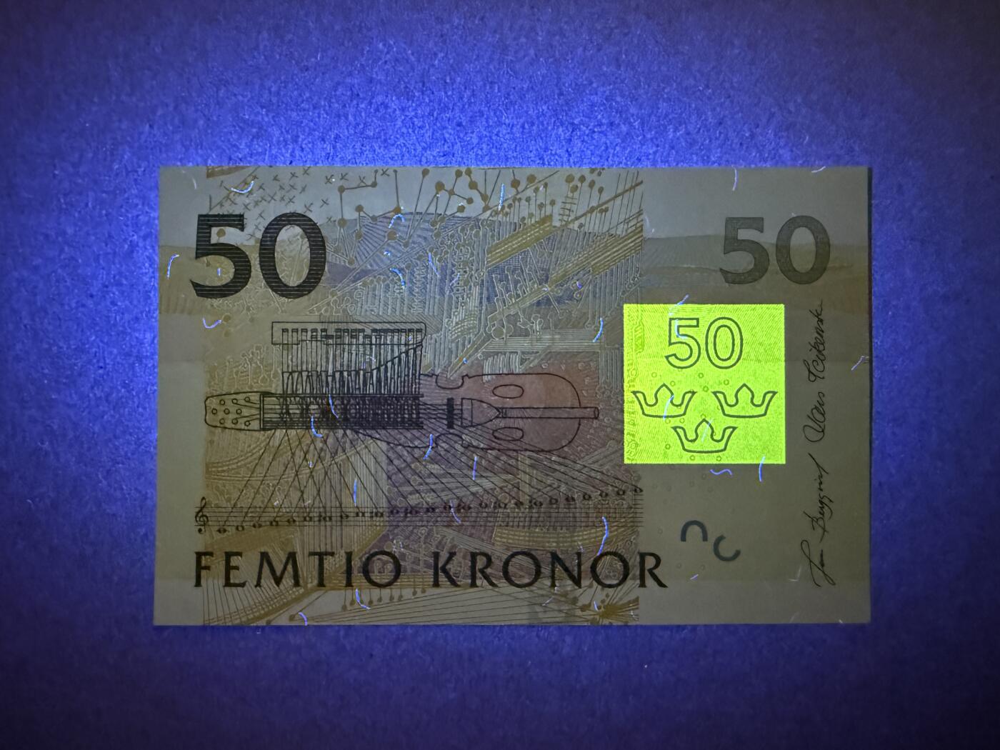 《艾美收藏》第226期-12.28周日外币精品场-蛇年收官 瑞典50克朗 UNC 夜莺再版