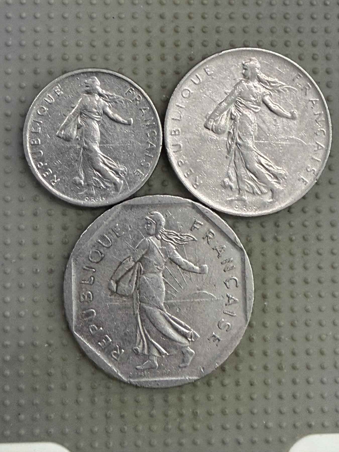 2025年第148场各国散币拍卖（总第148场） 法国3枚