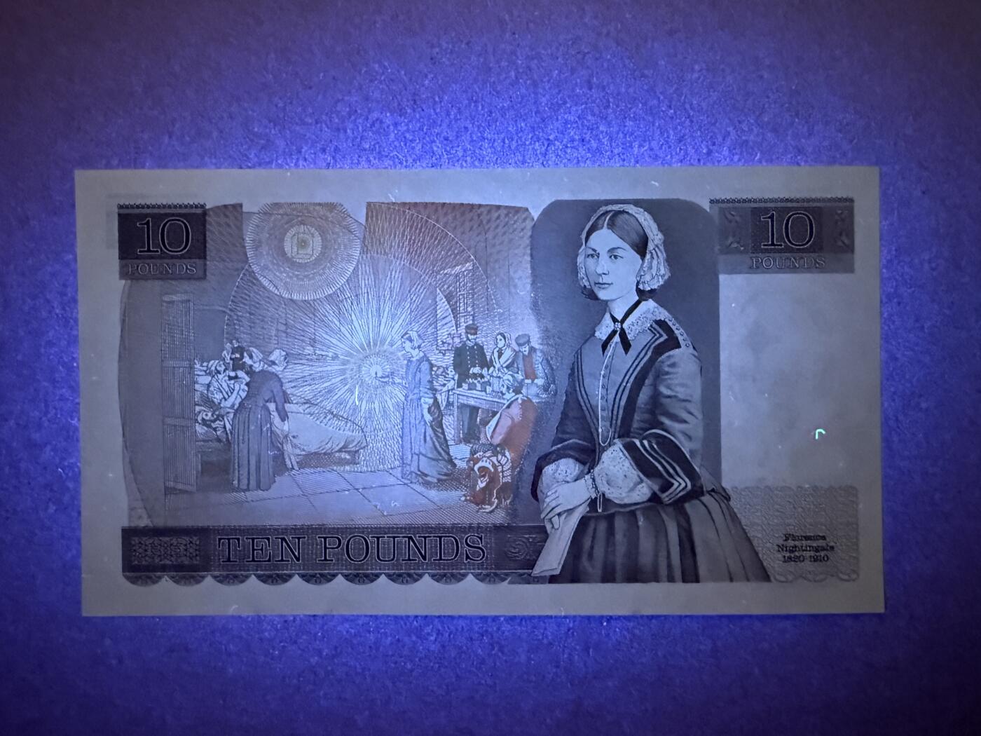 《艾美收藏》第226期-12.28周日外币精品场-蛇年收官 英格兰10镑 UNC D序列 无47