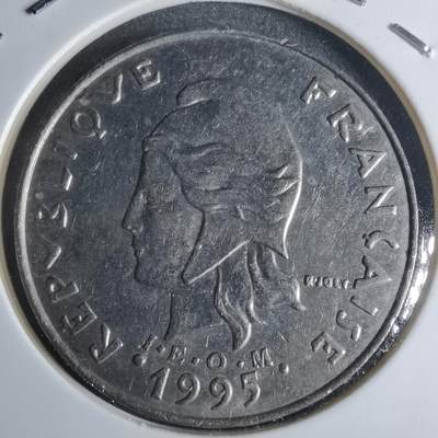 沼泽如烟--第947场 - 法属波利尼西亚1995年20法郎