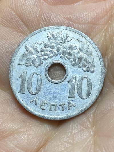 2025年第一百四十三场(总第一百六十九场）外国好品散币场(免佣金) - 希腊王国1959年10雷普塔(保罗一世时期)