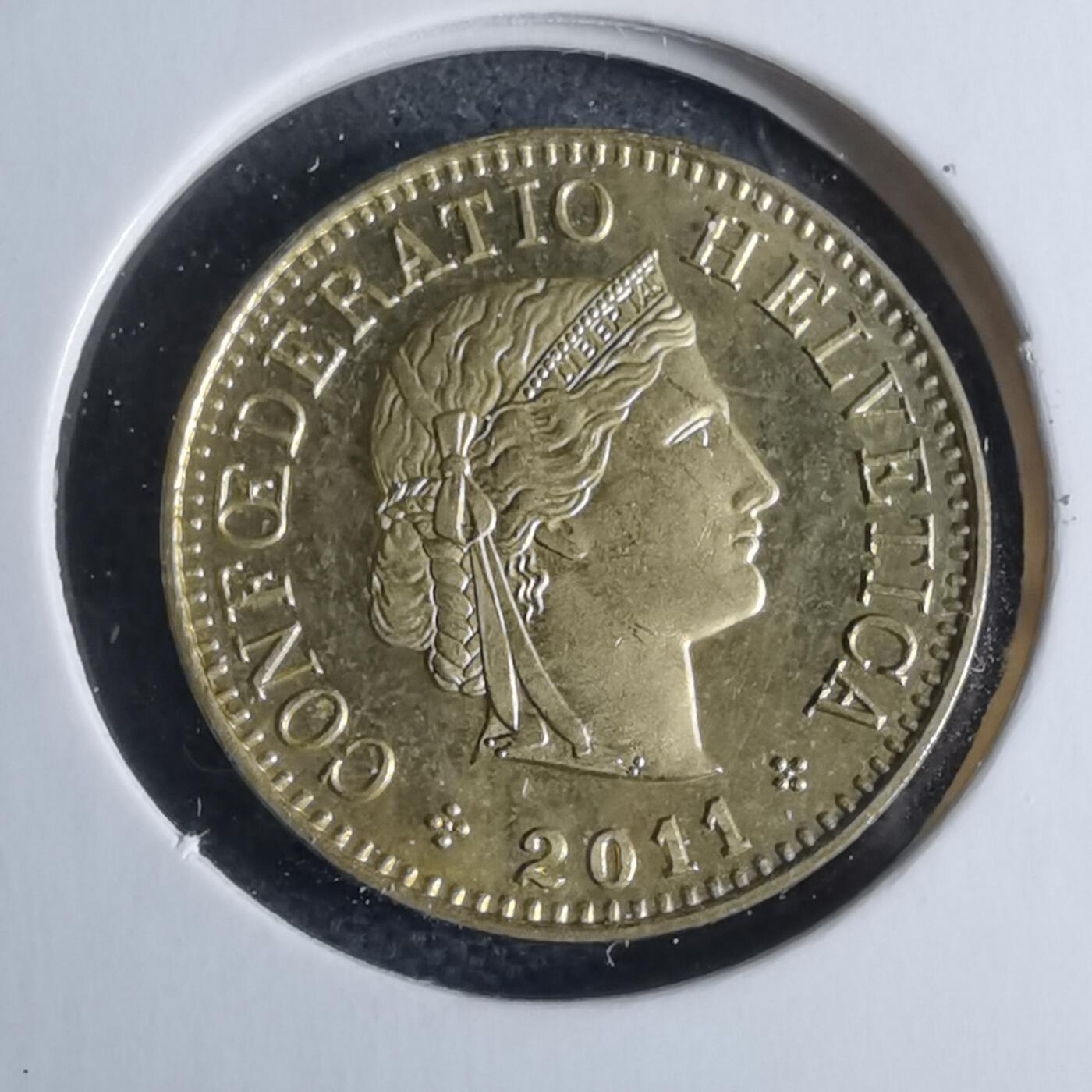 沼泽如烟--第947场 瑞士2011年五分