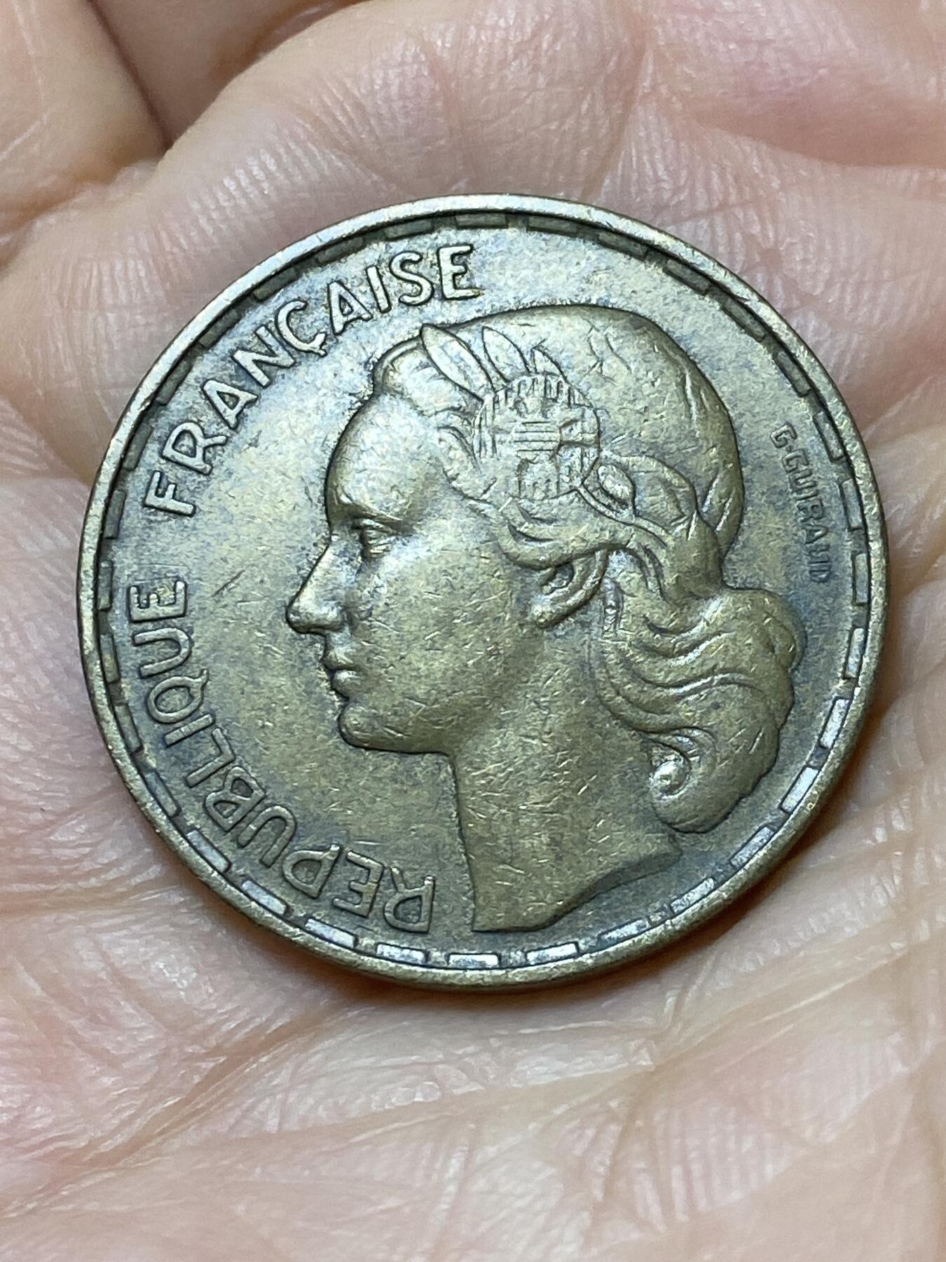 2025年第一百四十三场(总第一百六十九场）外国好品散币场(免佣金) 法兰西第四共和国1952年50法郎