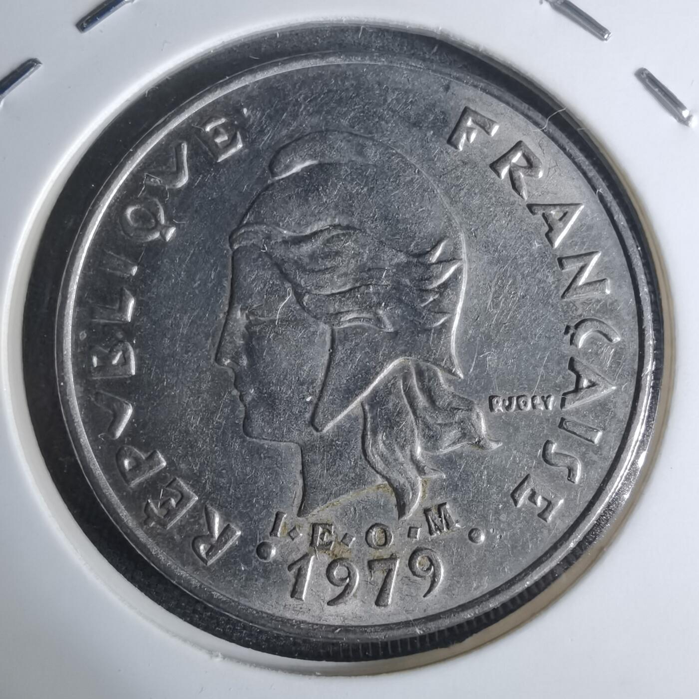 沼泽如烟--第947场 法属波利尼西亚1979年20法郎