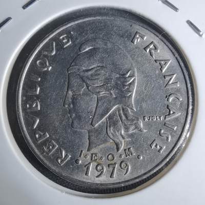 沼泽如烟--第947场 - 法属波利尼西亚1979年20法郎