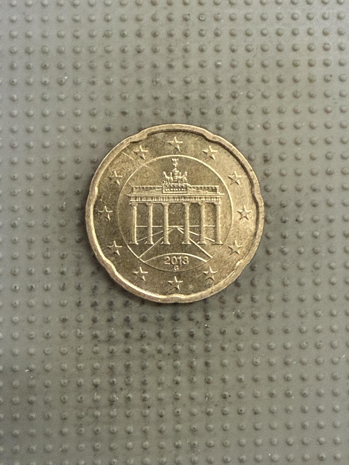 2025年第148场各国散币拍卖（总第148场） 德国2013年20欧分