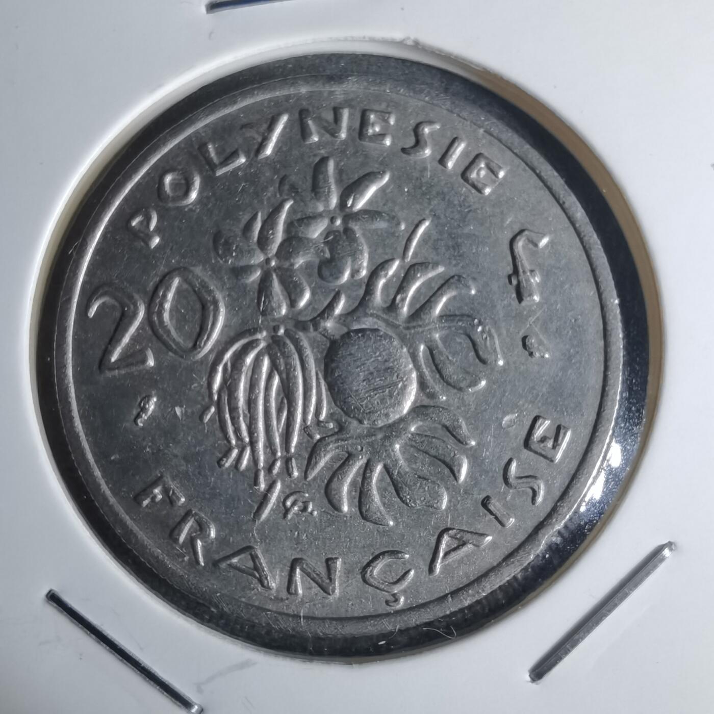 沼泽如烟--第947场 法属波利尼西亚1967年20法郎