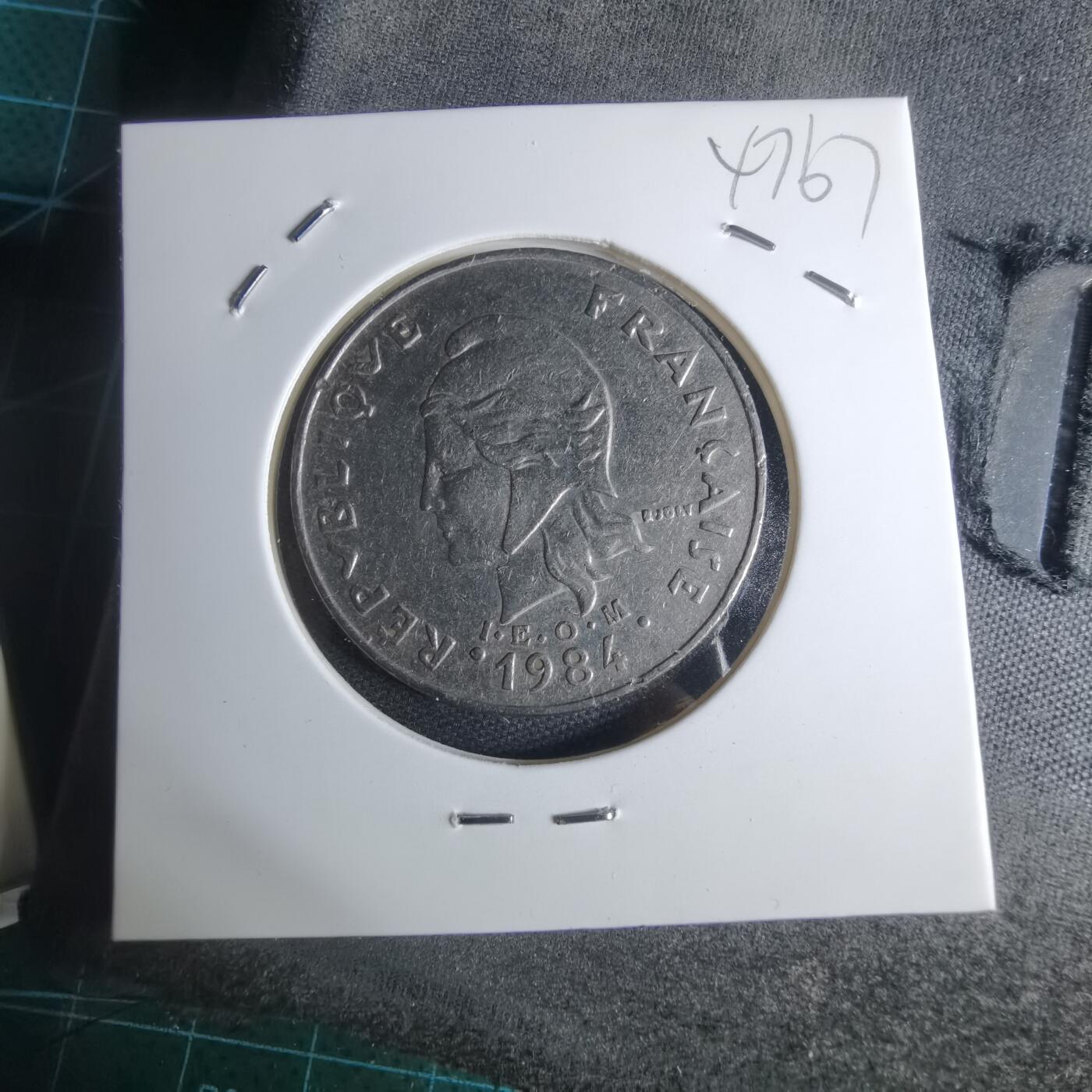 沼泽如烟--第947场 法属波利尼西亚1984年20法郎