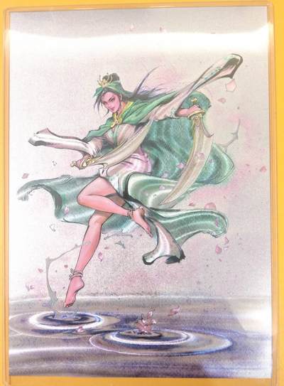 趣卡卡拍No.22期（无佣金免手续费，分享成交有奖） - 【A4粗闪】百里卡牌-夏伟义 一丈青 扈三娘 A4粗闪（编号306）