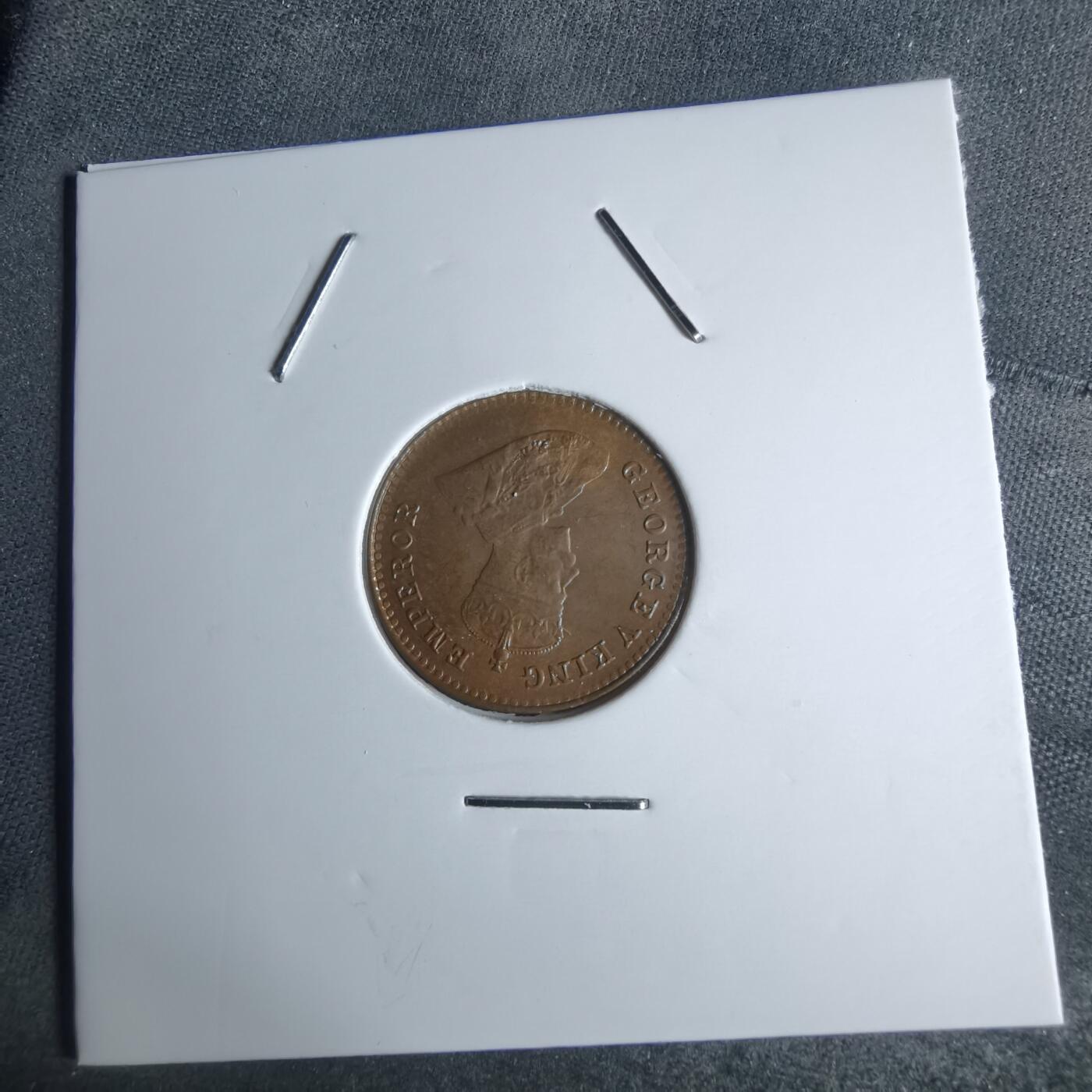 沼泽如烟--第947场 英属印度1936年十二分之一安娜