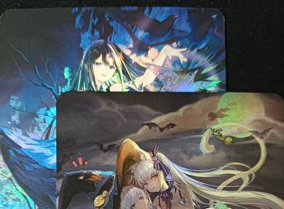 花开卡拍第53期（12月28号周日截拍，品控勿拍!!!拍品不寄存，运费5元，自制卡难免瑕疵，可能存在轻微撞角爆边等出厂瑕疵，品控介意勿拍！） - 碧蓝航线 2张 彩闪