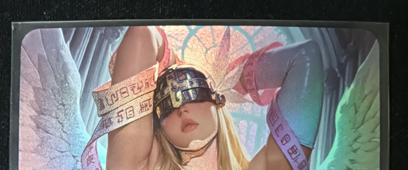 花开卡拍第53期（12月28号周日截拍，品控勿拍!!!拍品不寄存，运费5元，自制卡难免瑕疵，可能存在轻微撞角爆边等出厂瑕疵，品控介意勿拍！） 墨卡 大雷天女兽 彩闪